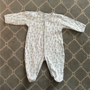 Kissy kissy 3-6 month footie